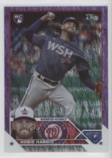 2023 Topps Update Purple Foil 621/799 Hobie Harris #US294 0t6o