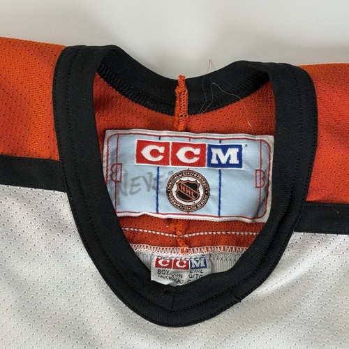 Philadelphia Flyers Vintage CCM Youth Hockey Jersey Size Large/XL Orange Jagr 68 - Picture 3 of 3