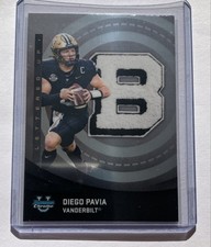 2025 Bowman University Chrome - Lettered Up! Diego Pavia #LU-4 (RC)