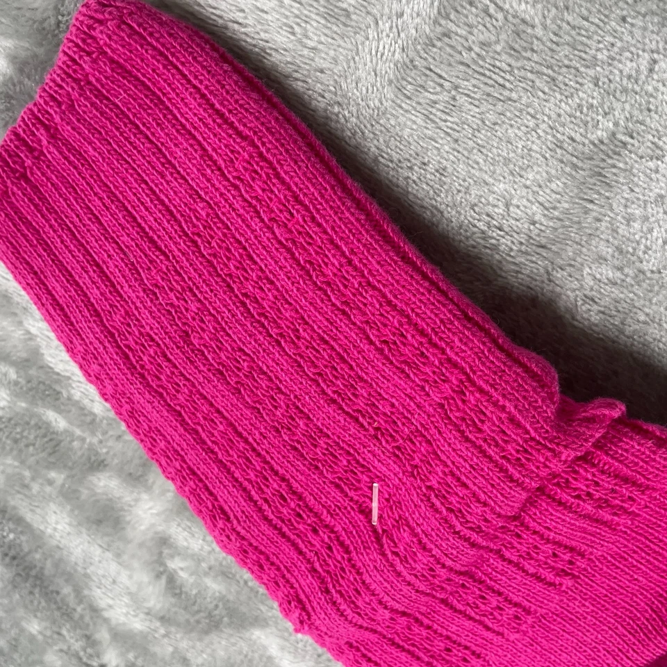 Vintage LA Gear Socks 9 to 11 Pink Slouch Made USA Retro Aerobics Dance 80s - Image 3 of 4