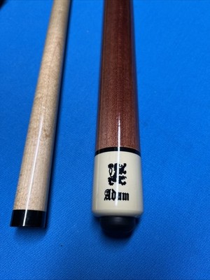 Unbranded Adam Pool Cue Used Vintage Near Mint W/ Vintage Case | eBay