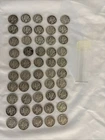 Complete Roll Of 50 90% Silver Mercury Dimes