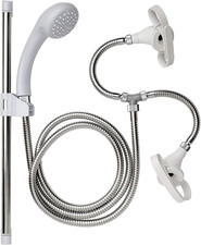 Croydex Secura Shower Head and Hose Attachment for Bath Taps - Multipurpose Stai