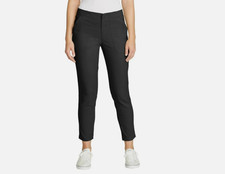 Eddie Bauer Women's Horizon Straight Ankle Pants, Black, Size 8