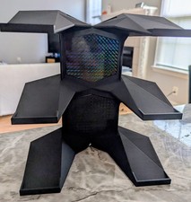 1:24 Scale Diecast Car Display Stand – 3-Tier Shelf for Model Cars (black)