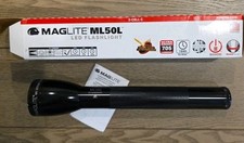 BLACK Maglite ML50L LED 3-Cell C Flashlight in Display Box, Black