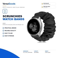 20mm 22mm Scrunchies Watch Bands, Elastic Replacement Bands for Samsung...