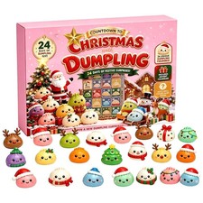Christmas Squishies Advent Calendar 2026, 24 Days Countdown Calendar