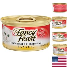 Purina Classic Beef & Chicken Feast Cat Food 5.3lb - Pate for Adult Cats 2.08 per gallon