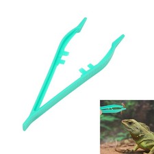 20 Pcs Plastic Reptile Tweezers Feeding Tools for Reptiles Lizards Tongs Feeder