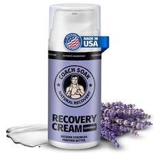 Magnesium Cream with MSM in Pump Bottle - Natural Recovery Cream with Magnesi...