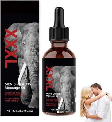 Big XXXL Oil Male Enhancement Massage Oil Enhances Growth Increase-Size for Male