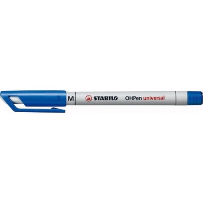Overhead Pen - STABILO OHPen universal - Water Soluble Medium - Pack of 10 - blu