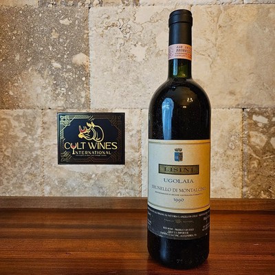 WS-90pts! 1990 Lisini Ugolaia Brunello di Montalcino wine