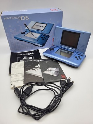Nintendo DS Handheld Konsole Blau OVP *Blitzversand* Gut