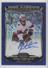 2022-23 O-Pee-Chee Platinum Rookie Blue Traxx Mark Kastelic #R-MK Auto 07pz