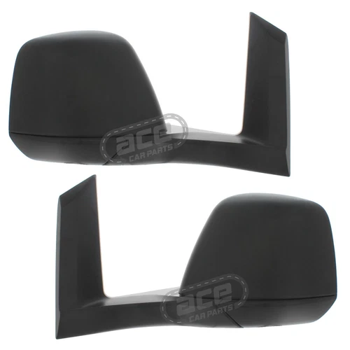 Electric Wing Mirrors Twin Glass Ford Transit Connect Van 2013-2018 Primed Pair