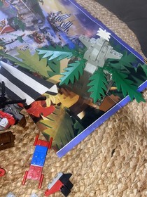 Lego Pirates 6268 Renegade Runner & 6262 King Kahuka Throne Pieces & Parts