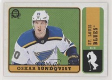 2018-19 O-Pee-Chee Retro Oskar Sundqvist #348 fm0