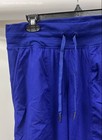 Lululemon Womens Pants Blue Drawstring Ribbed Waistband Pockets Athletic Size 8 — photo 4