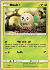 Rowlet Common SM - Cosmic Eclipse 17/236 MP on eBay