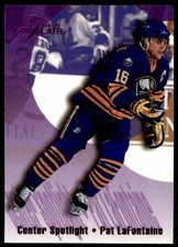 1994-95 Flair Center Spotlight Pat LaFontaine Buffalo Sabres #5