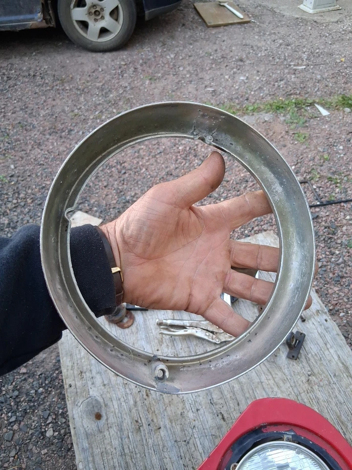 Jeep CJ7 1976-86? Grelha frontal e faróis, direcionais, baldes, molduras, trava - Imagem 4 de 4