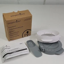 Pampered Chef Hand Pie & Pocket Maker NIB Grey / White