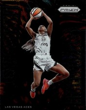 2025 Panini Prizm WNBA #4 Jackie Young Fireworks