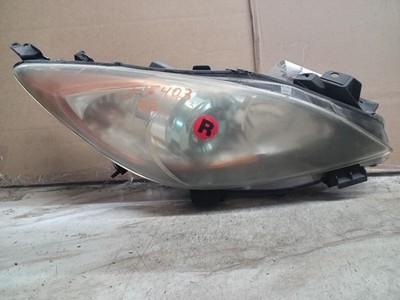 Passenger Headlight GS With Skyactiv Package Halogen Fits 12-13 MAZDA 3 236083