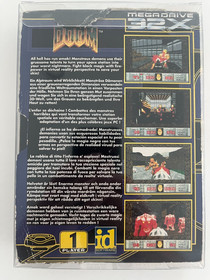 DOOM 32X SEGA MEGADRIVE Super Genesis Game + COLLECTORS CASE VGC