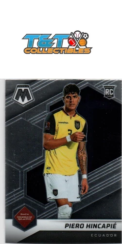 2021-22 Panini Mosaic Road to FIFA World Cup #77 Piero Hincapie Ecuador RC