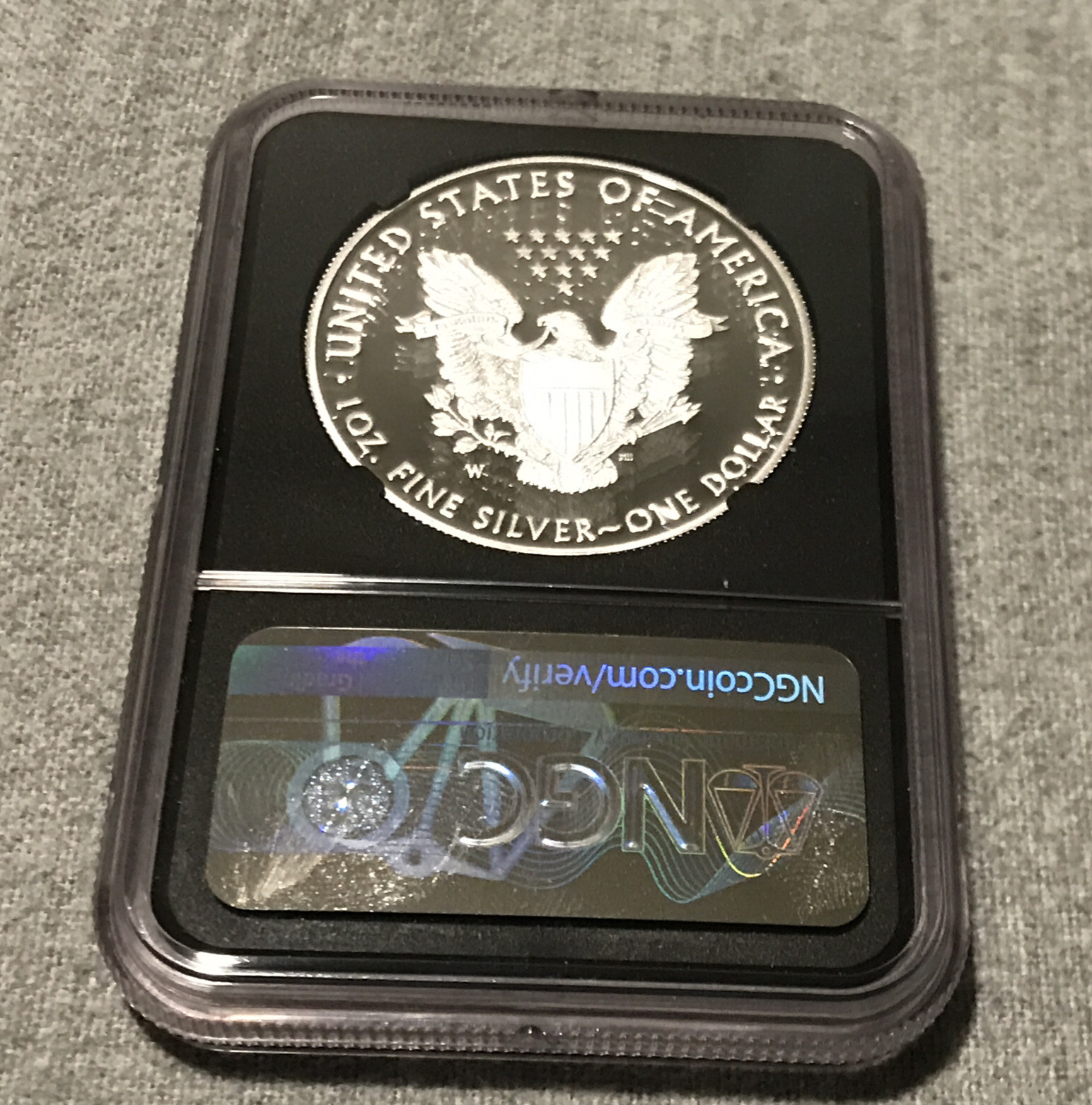 2020 W V75 SILVER EAGLE WWII NGC PF70 UCAM MERCANTI Signed First