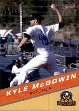 2024 Charleston Dirty Birds Choice #16 Kyle McGowin Southampton New York EX Card