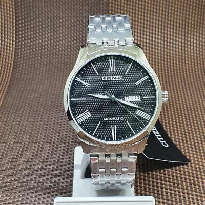 Citizen NH8350-59E Automatic Stainless Steel Black Analog Roman