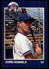 1988 Grand Slam Chris Donnels D Baseball Card #26