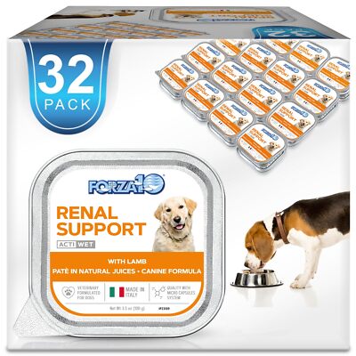32 Pack Kidney Care Wet Dog Food Healthy Low Protein Diet for Dogs