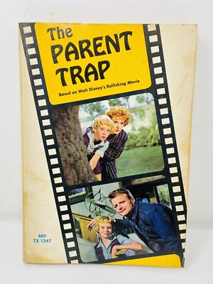 Vintage Disney The Parent Trap Paperback Book 6th Printing 1972