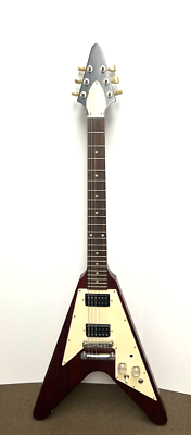 2008 Gibson Flying V Faded Cherry Electric Guitar WHSC | eBay