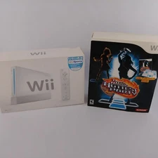 NINTENDO Wii Sports Edition White + Dance Dance Revolution HParty Lot BOXES!