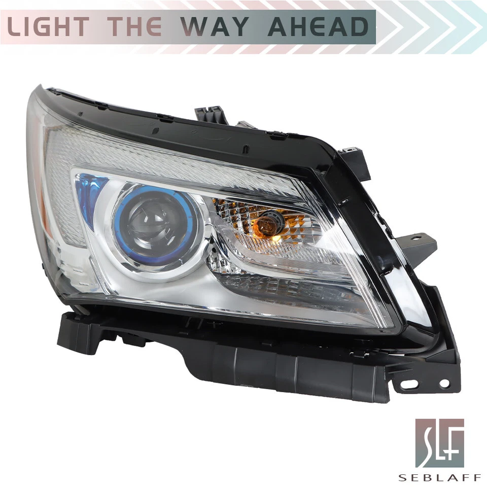 Farol projetor para 2014-2016 Buick LaCrosse halogênio com LED DRL lado direito - Imagem 2 de 4