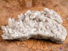 QUARTZ Raw Crystal Cluster w SIDERITE - Gift, Home Decor, Raw Stones, 46698