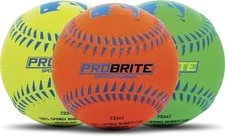 Franklin Sports - Pro Brite - Neon Rubber Teeball - MLB - Youth Tball - Baseball