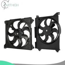 Radiator Condenser Cooling Fan Assembly Electric For 2001-06 Kia Optima Magentis