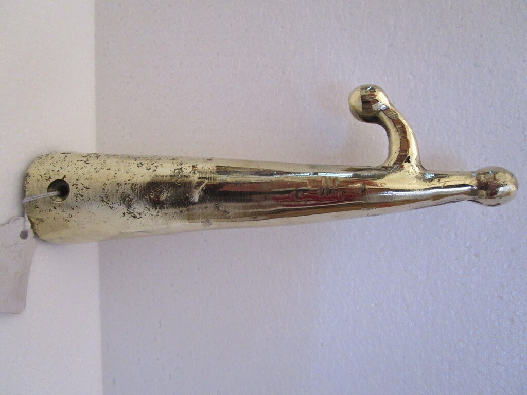 VINTAGE Marine BRASS Boat Hook Head BOATHOOK SHIP'S 100 ORIGINAL