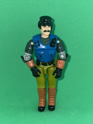 GI Joe Vintage 1992 D.E.F. Junkyard K-9 Officer Action Figure Loose 3.75 