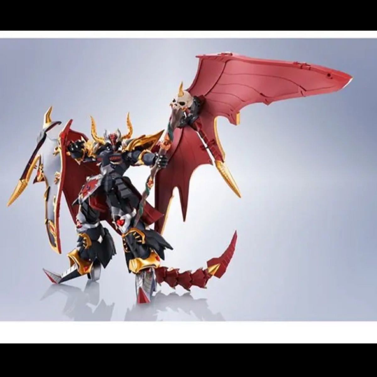 BANDAI METAL ROBOT Spirit SIDE MS Satan Gundam Monster Black 