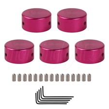 5 x Guitar Effects Cap Aluminum Alloy with Wr...