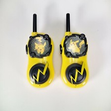 Pokemon Nintendo eKids Pikachu Long Range Walkie Talkies 2018 PK-210Pi Tested