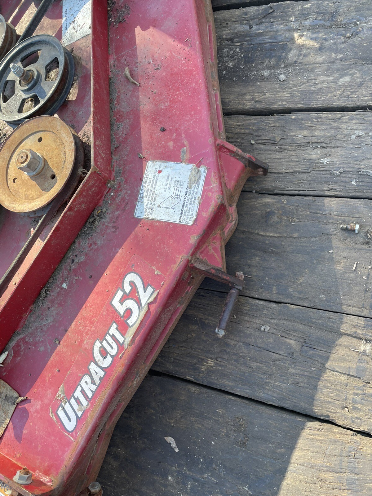 Exmark Toro Zero Turn Mower Deck 52” eBay